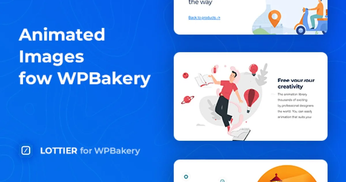 Lottier – Lottie Animated Images for WPBakery