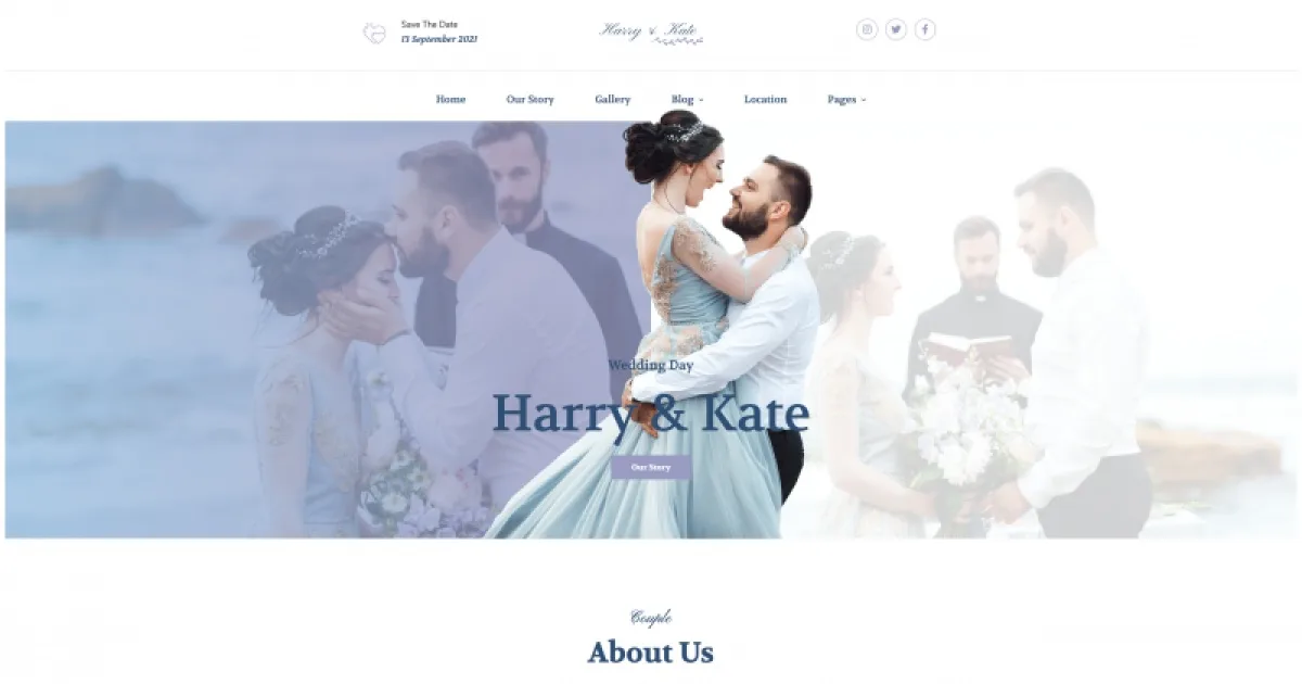 Lovedy – Wedding Template Kit