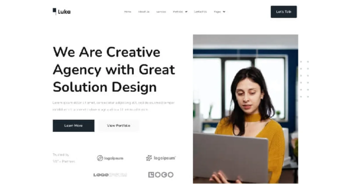 Luka – Creative Agency Elementor Template Kit