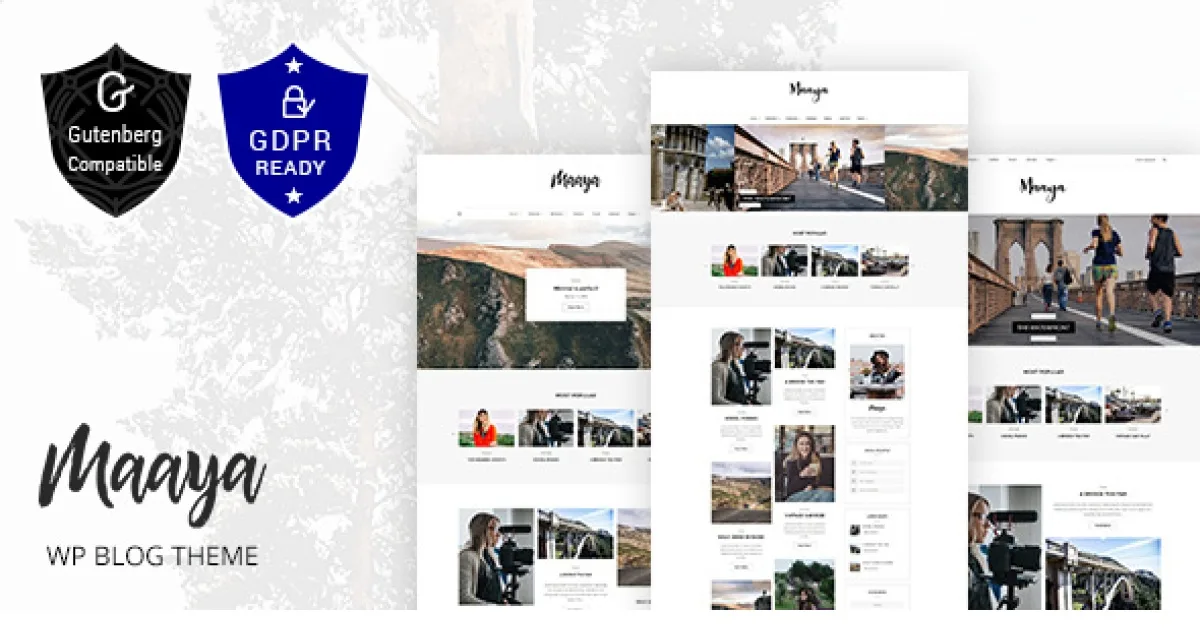 Maaya WordPress Theme