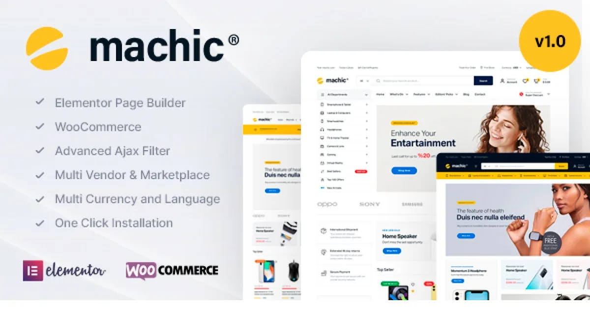 Machic WooCommerce Theme