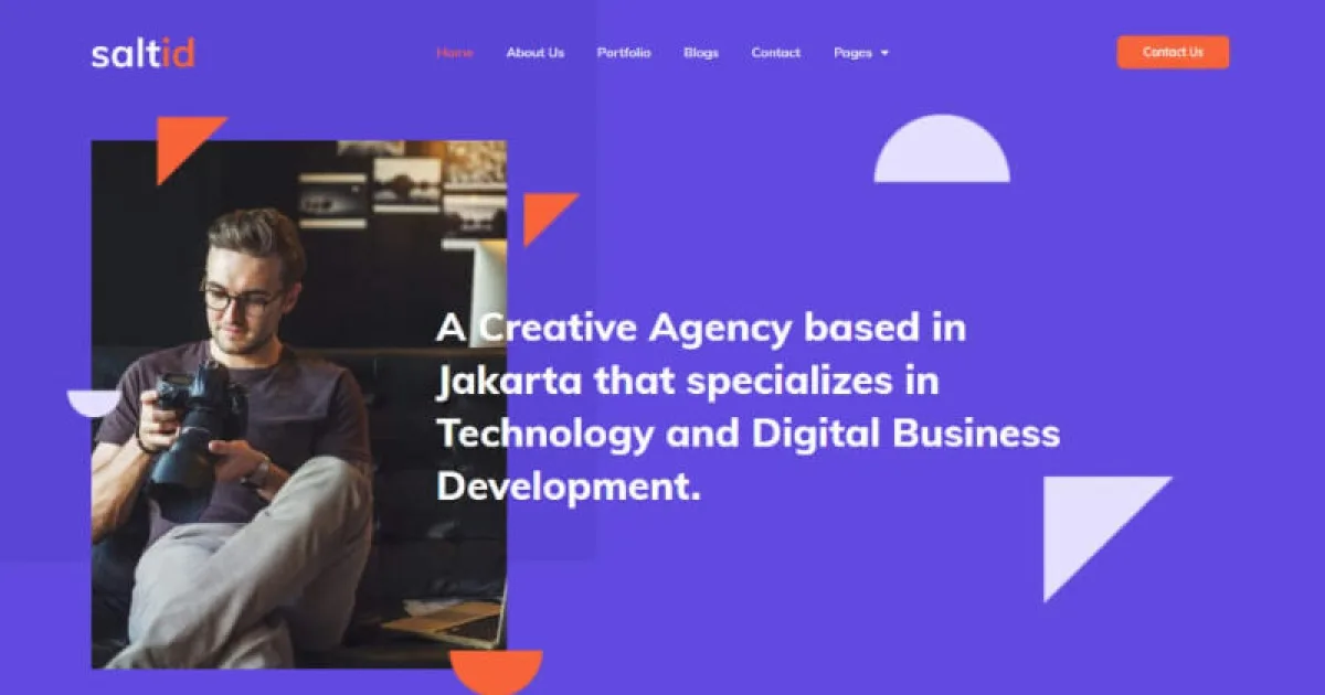 Majang – Personal Portfolio Elementor Template Kit