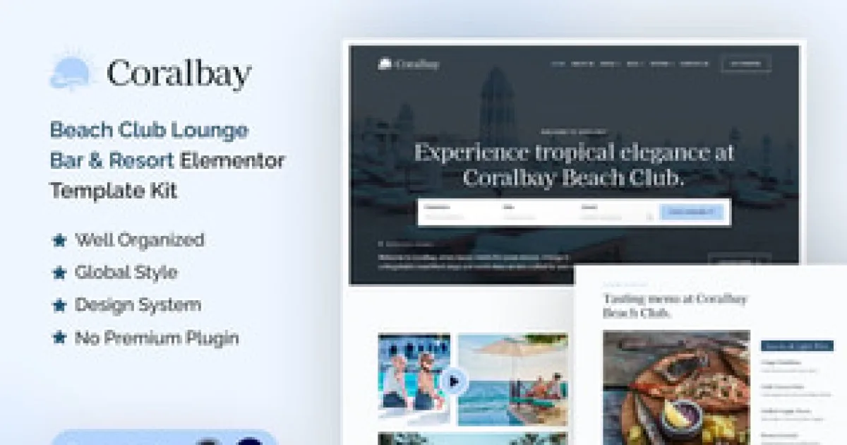 Maldives – Elementor Business Template Kit