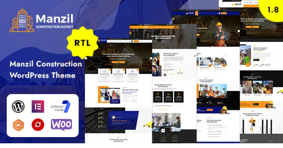 Manzil WordPress Theme - Official Release Preview