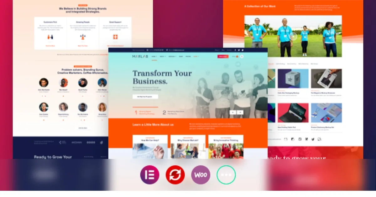 MarLab – Digital Solutions WordPress Theme