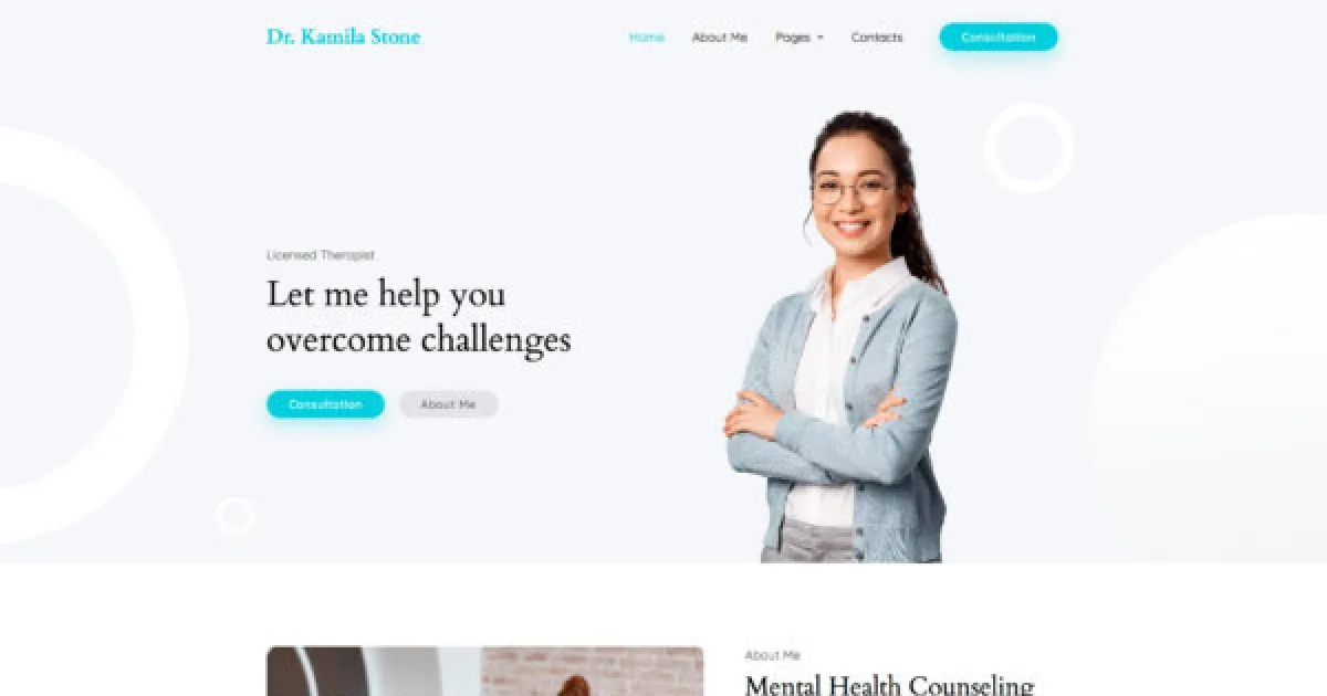 Matar — Mental Health Therapy Elementor Template Kit