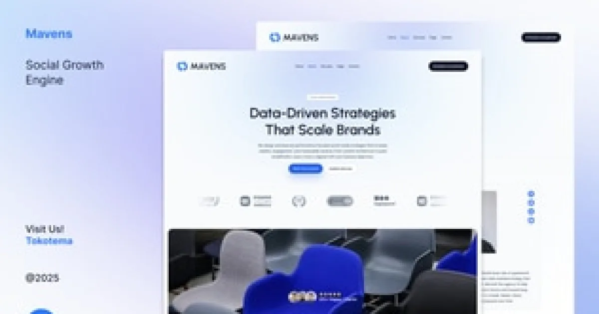 Maven – Agency and Business Elementor Template Kit