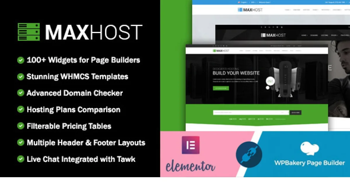 MaxHost Theme - Official Release Preview