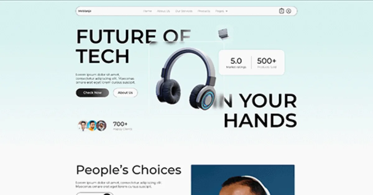 Meblanje – E-Commerce Electronics Store Elementor Template Kit