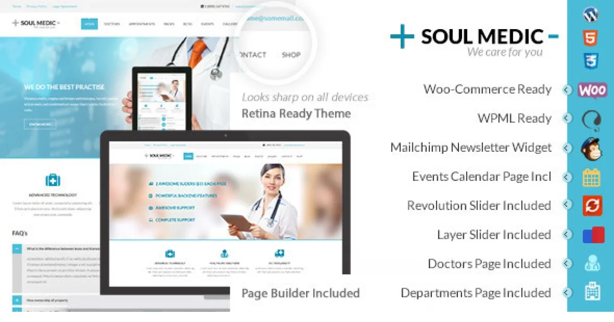 Medical Clinic Theme – Health & Doctor Medical Theme