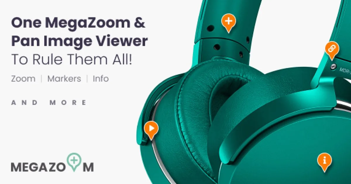 Mega Zoom & Pan Image Viewer WordPress & WooCommerce Plugin