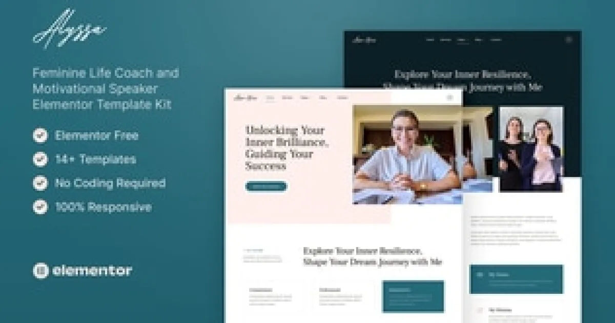 Megan Elementor Template Kit