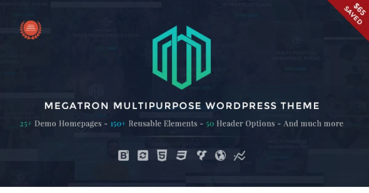 Megatron Theme – Responsive MultiPurpose WordPress Theme