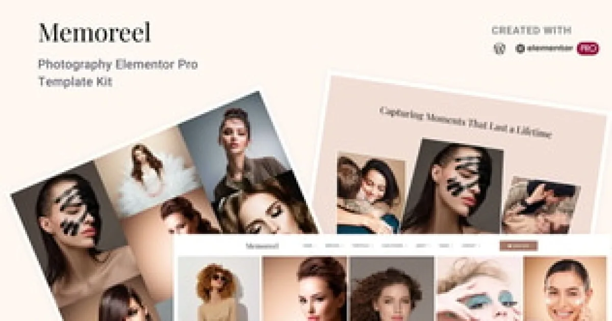 Memory – Wedding Photography Elementor Kit