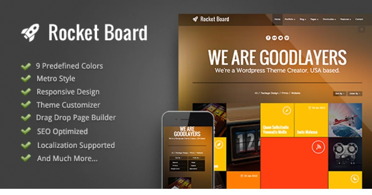 Metro WordPress Theme - Official Release Preview
