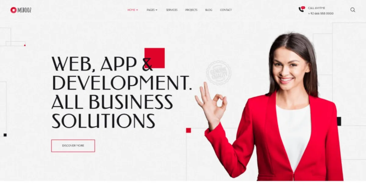 Mibooz – Creative Agency Elementor Template Kit