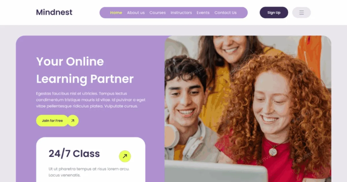 Mindnest – Mental Wellness Consultation Elementor Template Kit