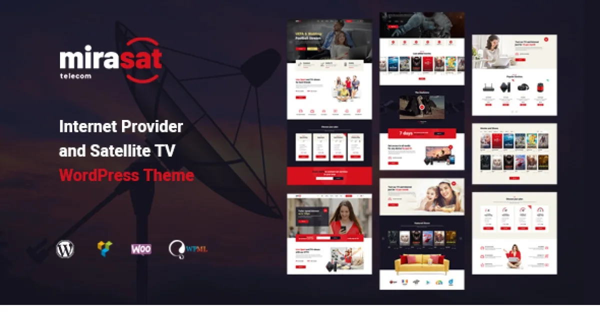 Mirasat WordPress Theme