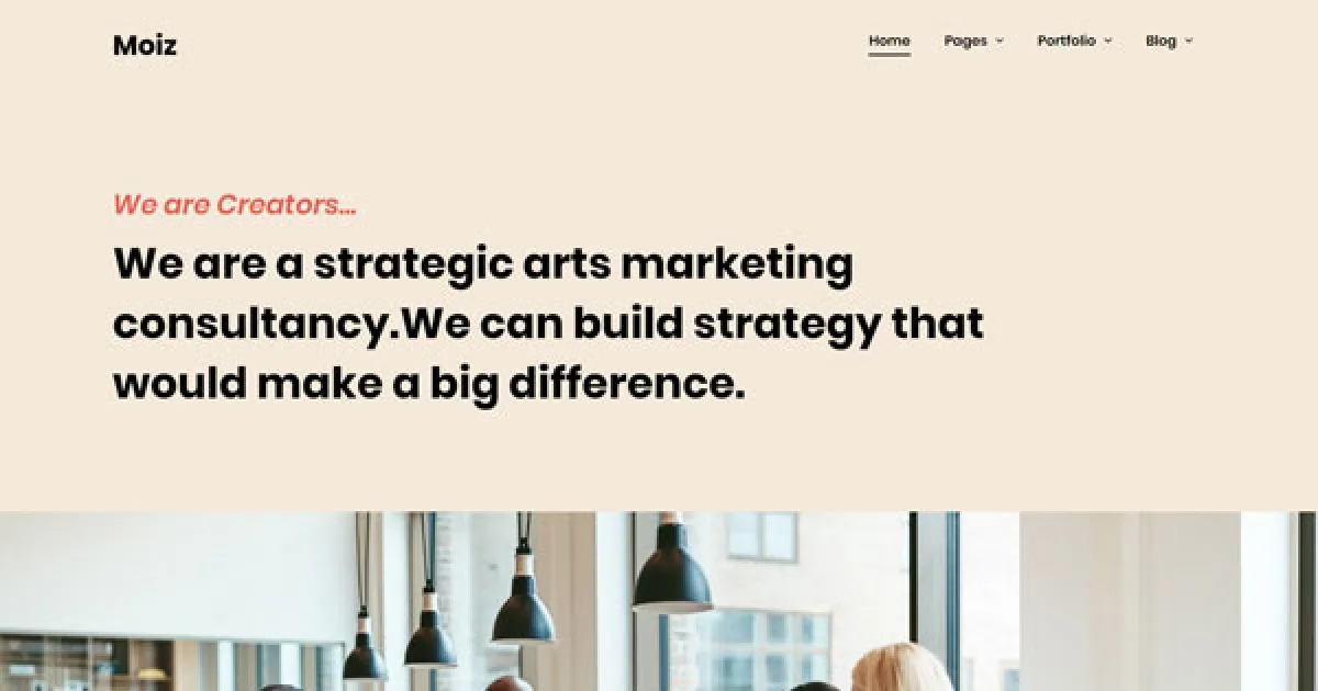 Moiz – Digital Marketing Agency Elementor Template Kit