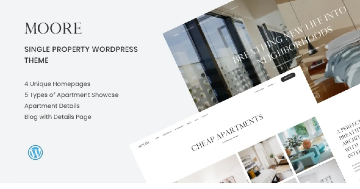 Moore WordPress Theme