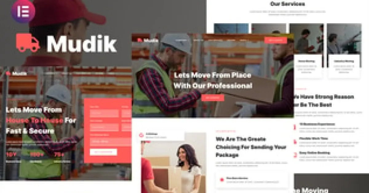 Moving Service – Local Business Template Kit - Official Release Preview