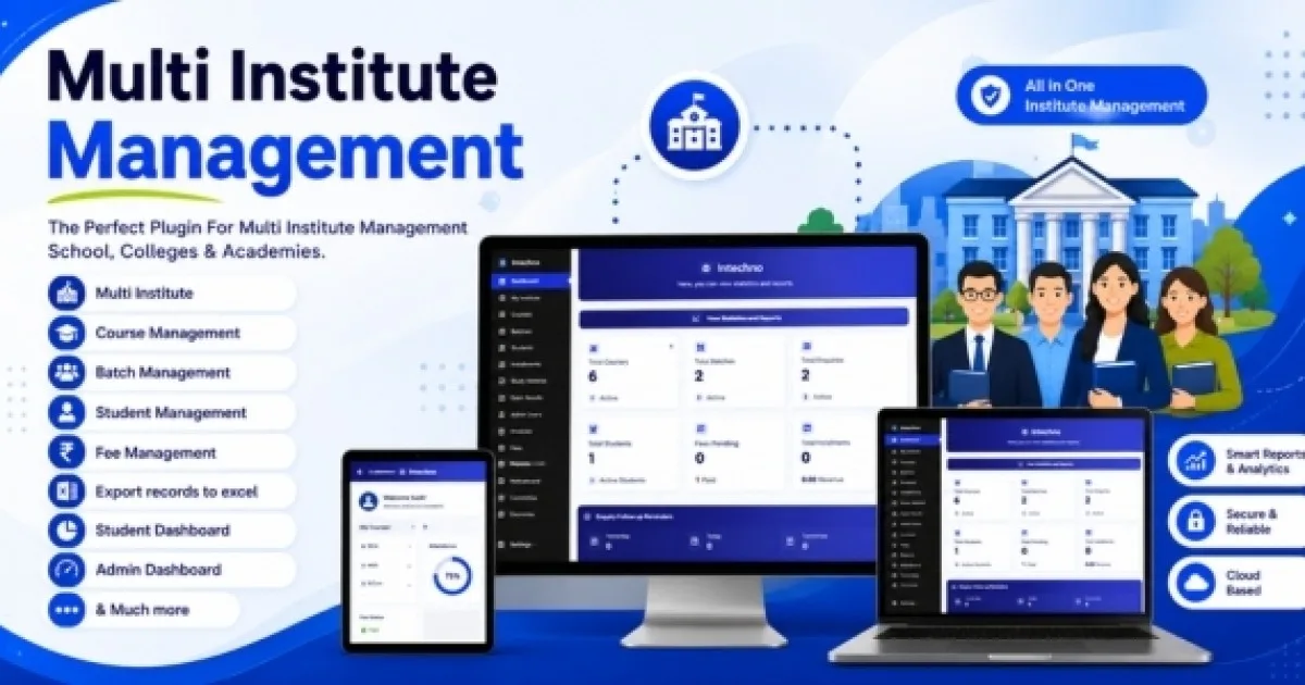 Multi Institute Management Plugin