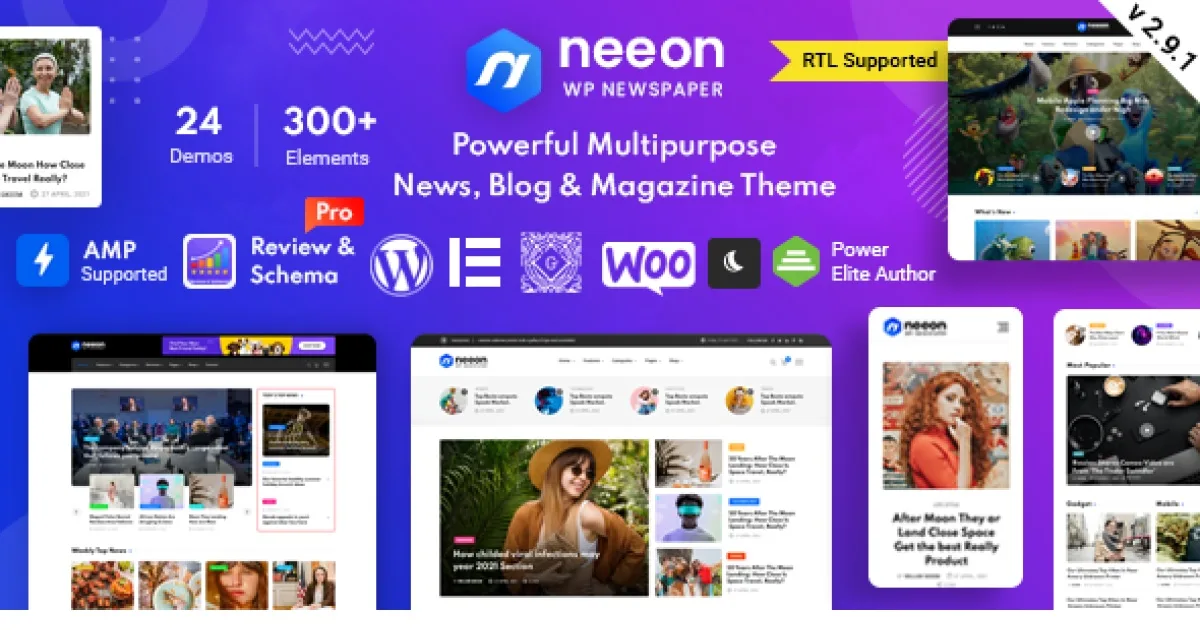 Neeon Theme