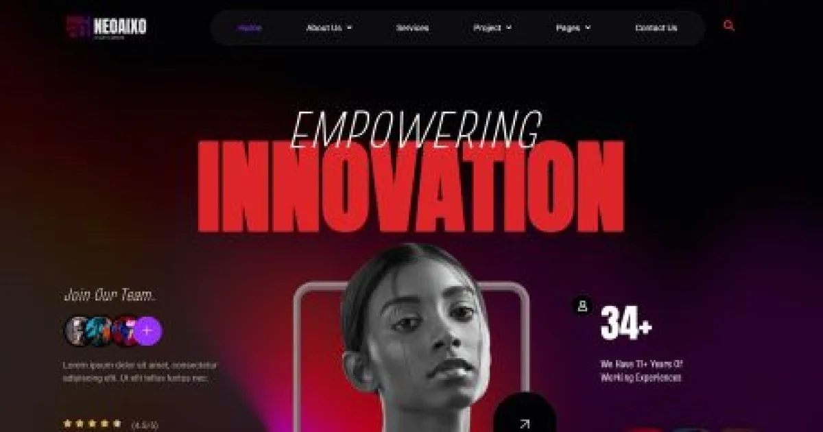 Neoaixo – AI Agency Elementor Template Kit