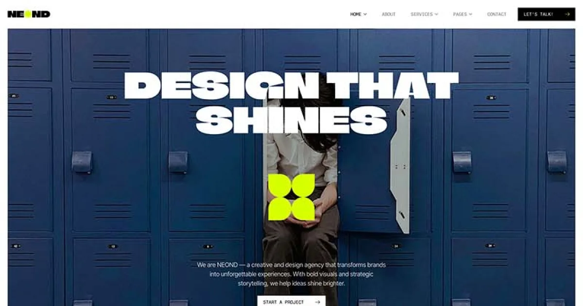 Neond – Creative & Digital Agency Elementor Template Kit