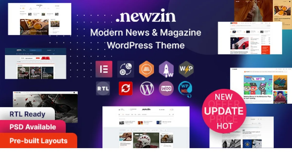 Newzin – WordPress Newspaper & Magazine Theme