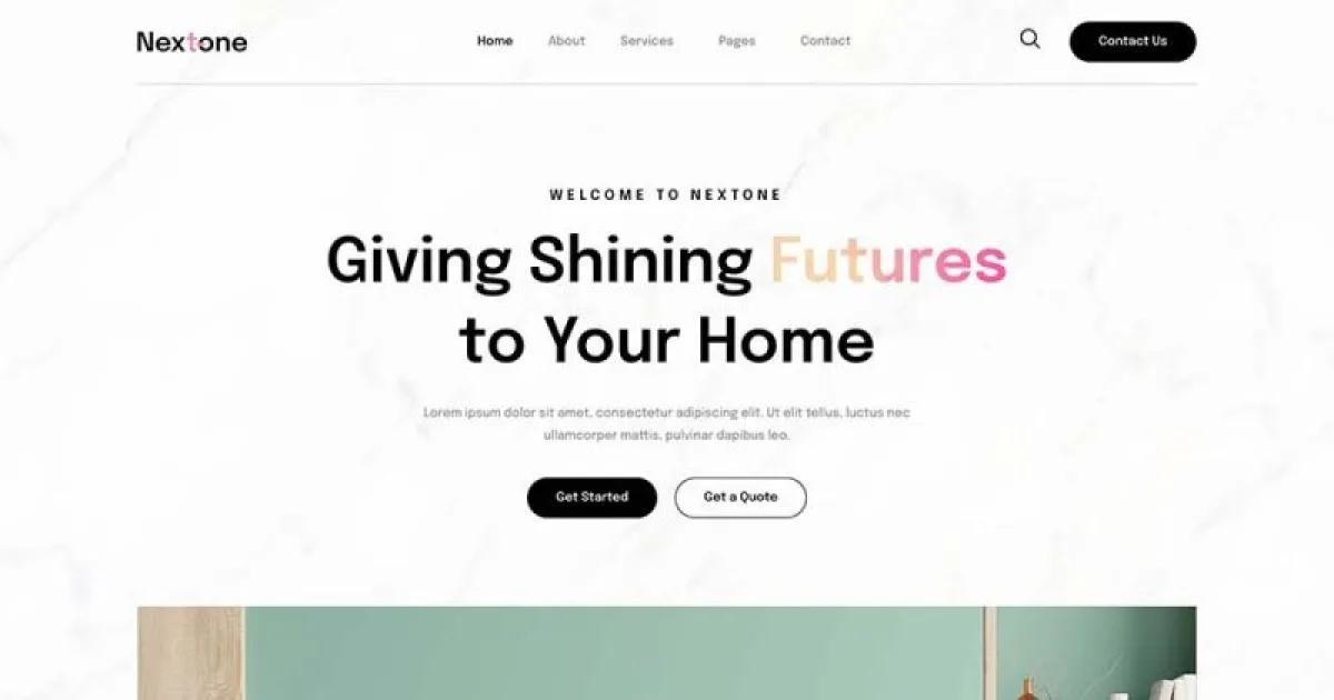 Nextone – Painting & Wallpapering Service Elementor Template Kit