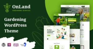 OnLand – Gardening WordPress Theme