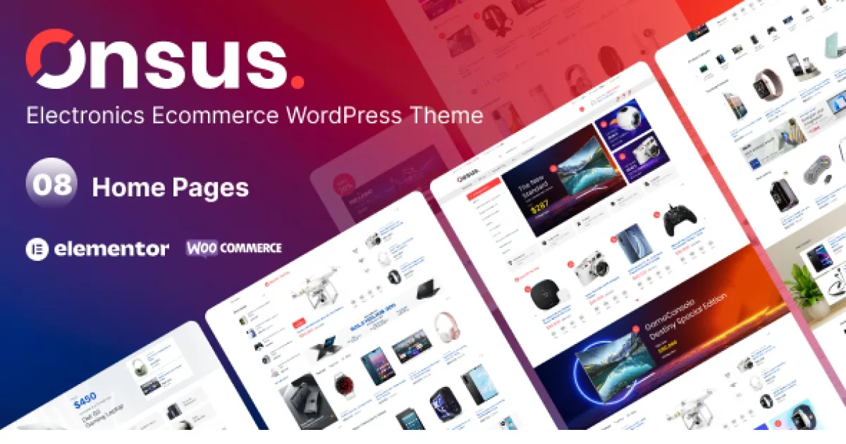 Onsus Theme – Electronics E-commerce WordPress Theme