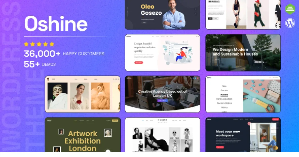 Oshine WordPress Theme
