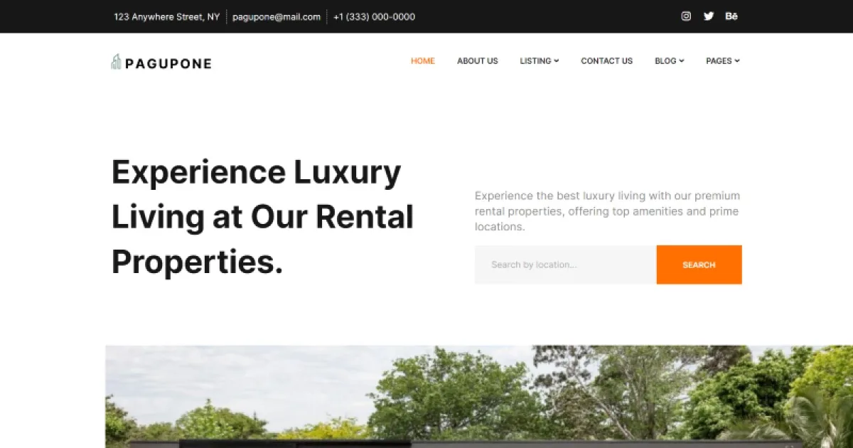 Pagupone – Real Estate Agency & Listing Elementor Template Kits