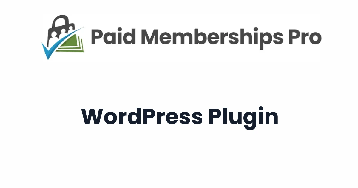 Paid Memberships Pro