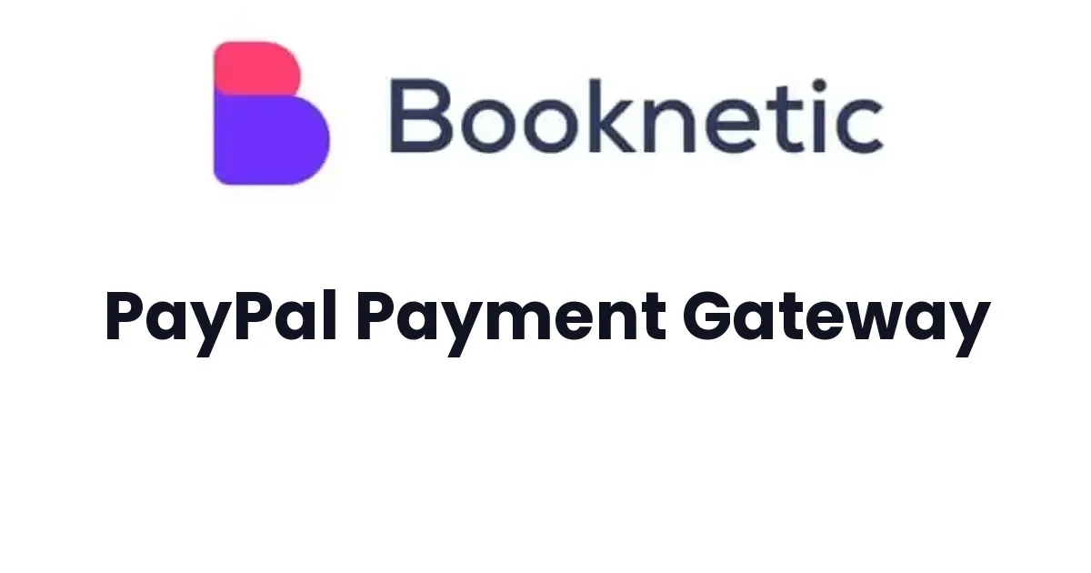 Paypal payment gateway for Booknetic