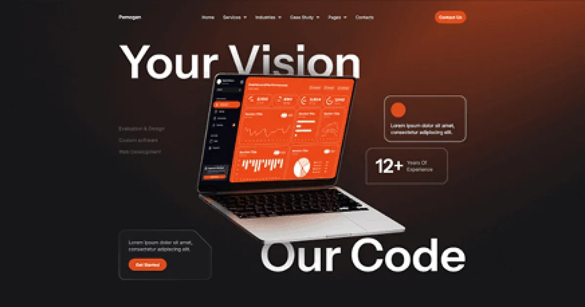Pemogan – Software Development & IT Solutions Elementor Template Kit