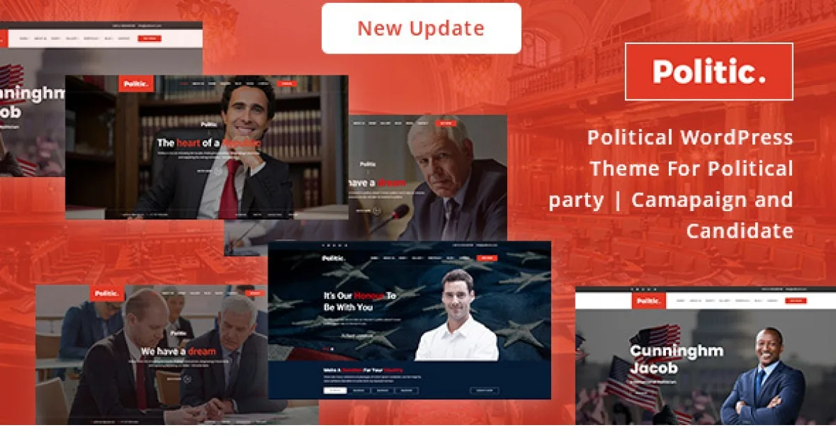 Politic WordPress Theme - Official Release Preview