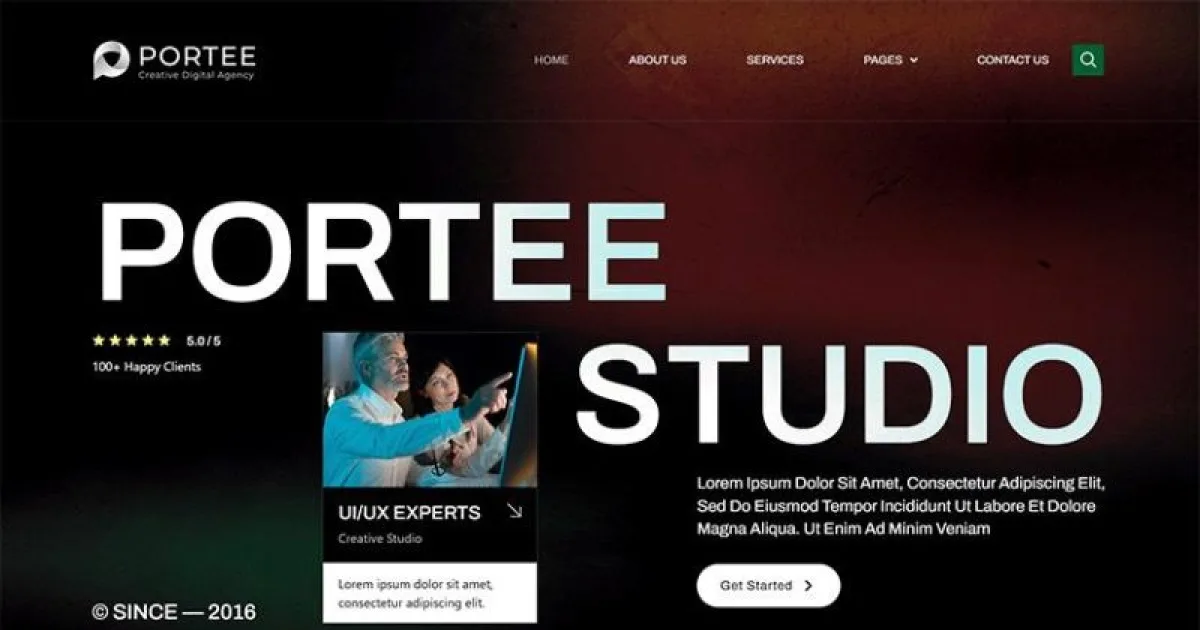 Portee – Creative Digital Agency Elementor Template Kit