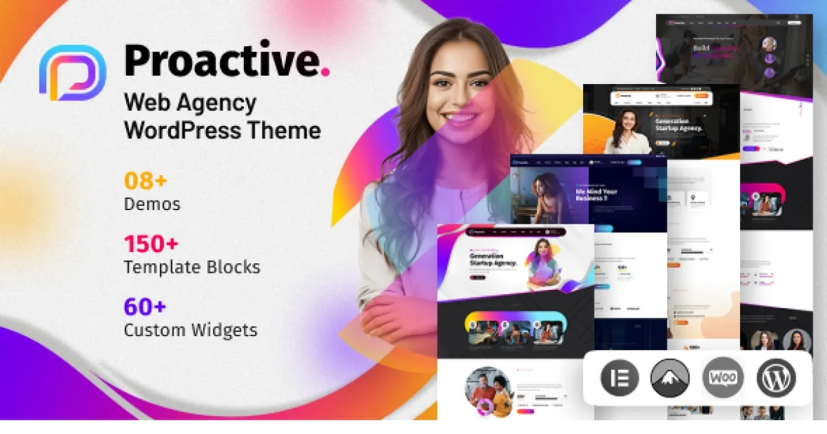 Proactive – Web Design Agency WordPress Theme