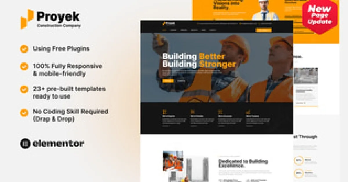 Prokit – Personal Portfolio Elementor Template Kit