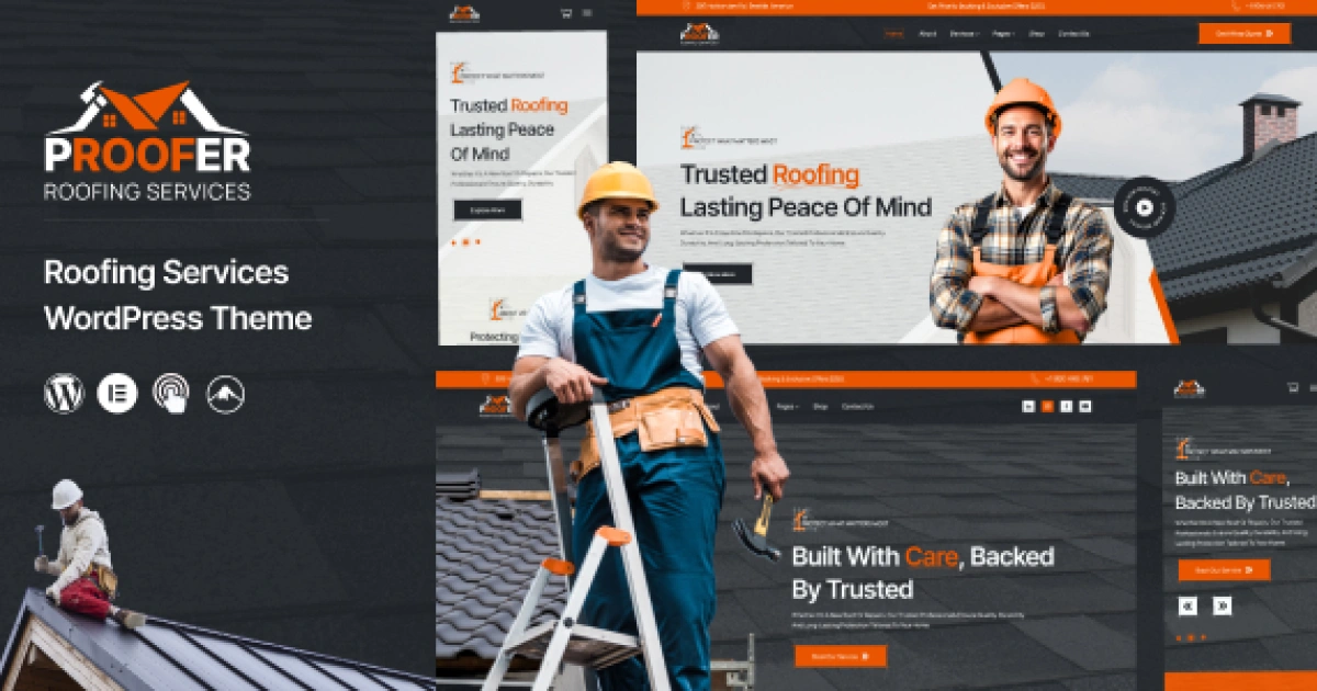 Proofer - Roofing WordPress Theme