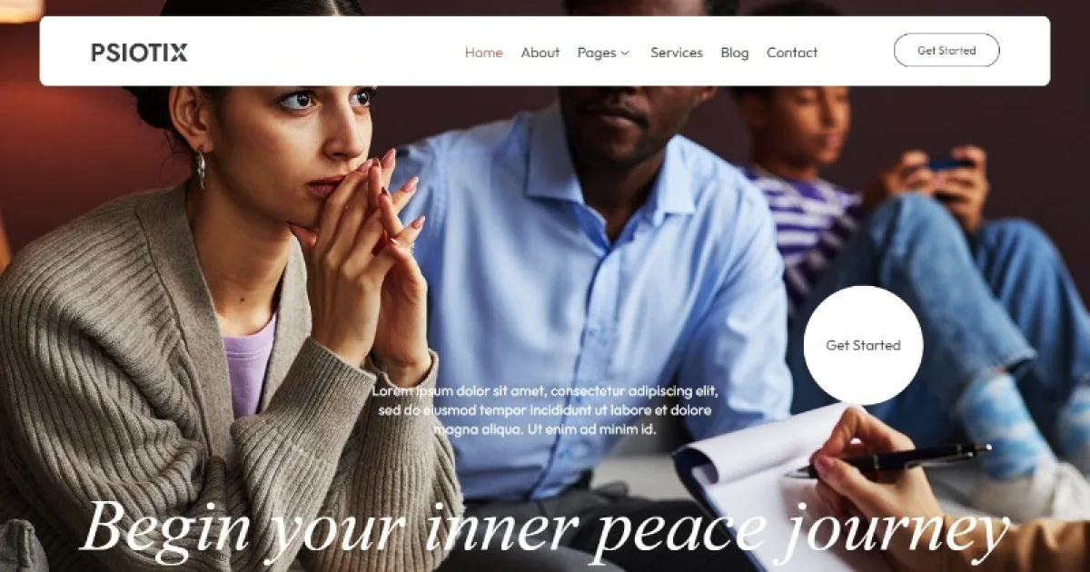 Psiotix – Psychologist & Hypnotherapy Elementor Templates