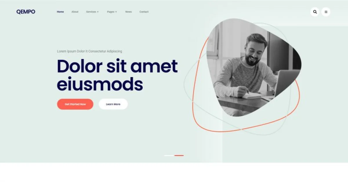 Qempo – Digital Service Agency Elementor Template Kit