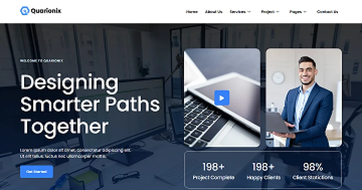 Quarionix – IT Service Elementor Template Kit