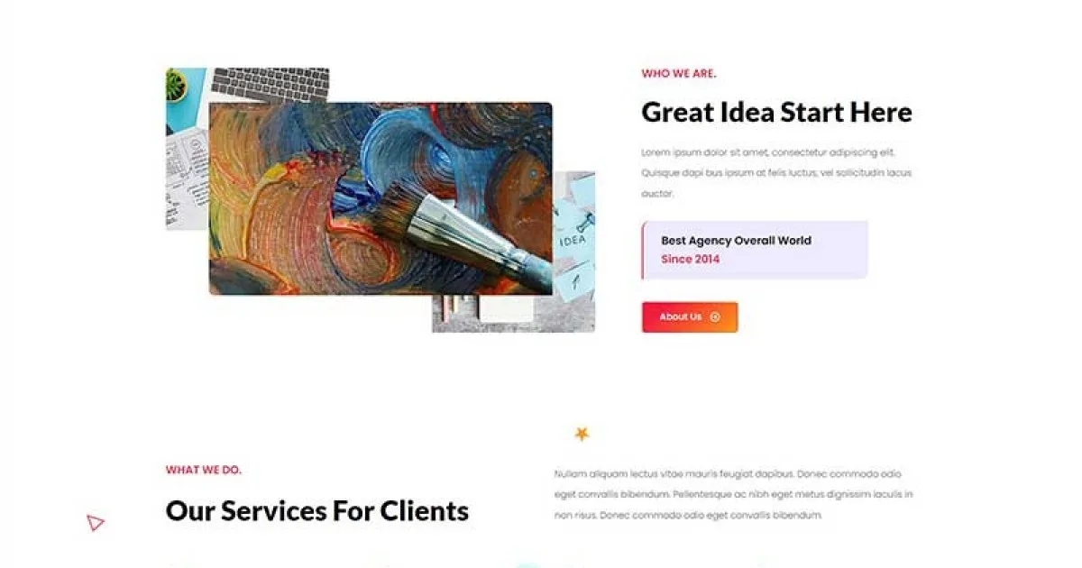 Random – Creative Digital Agency Elementor Template Kit