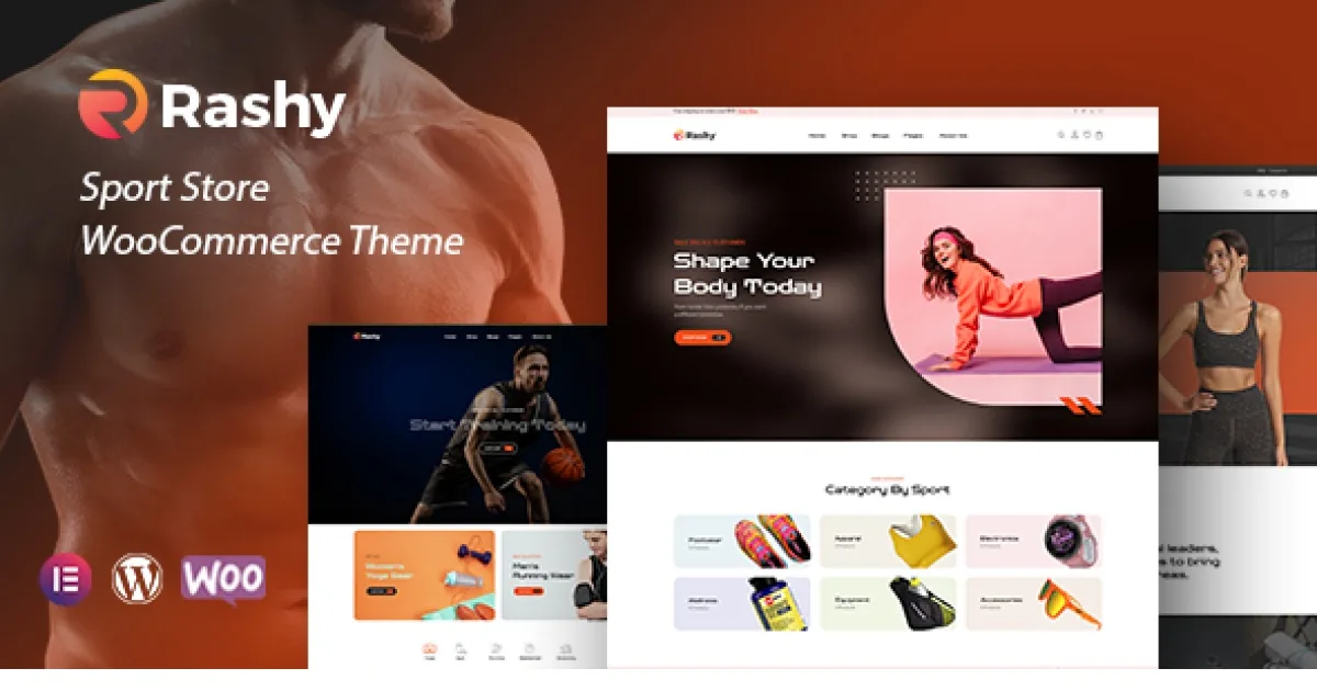 Rashy Theme – Sport Store WooCommerce Theme