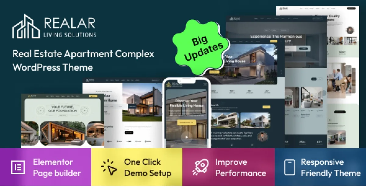 Realar – Real Estate WordPress Theme