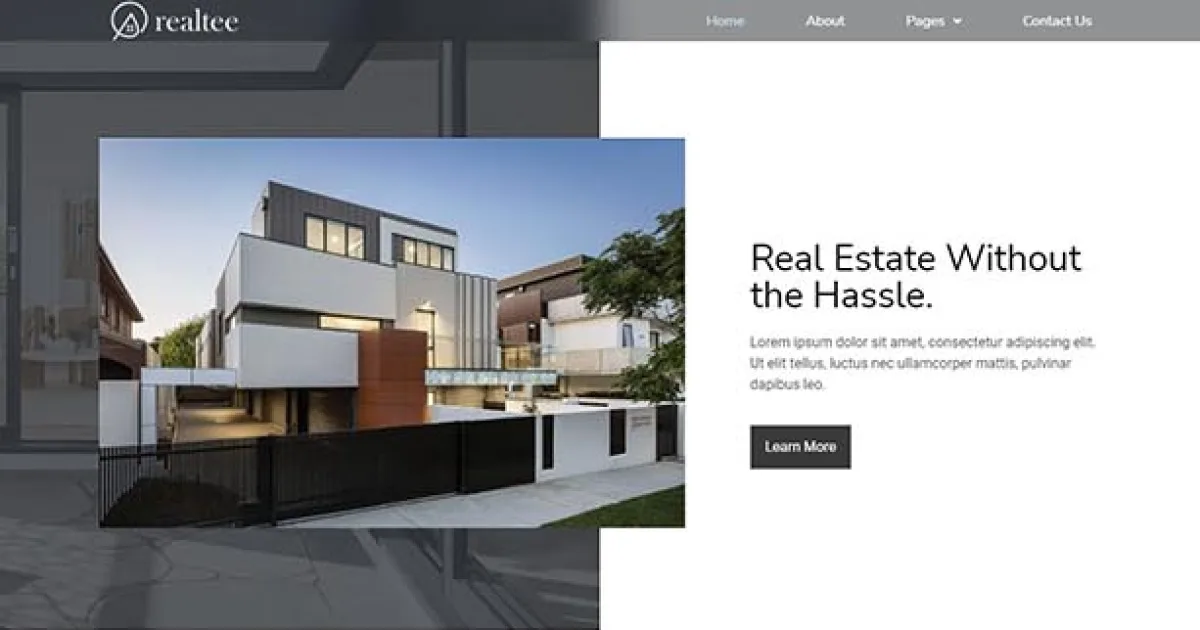Realtee – Real Estate Elementor Template Kit